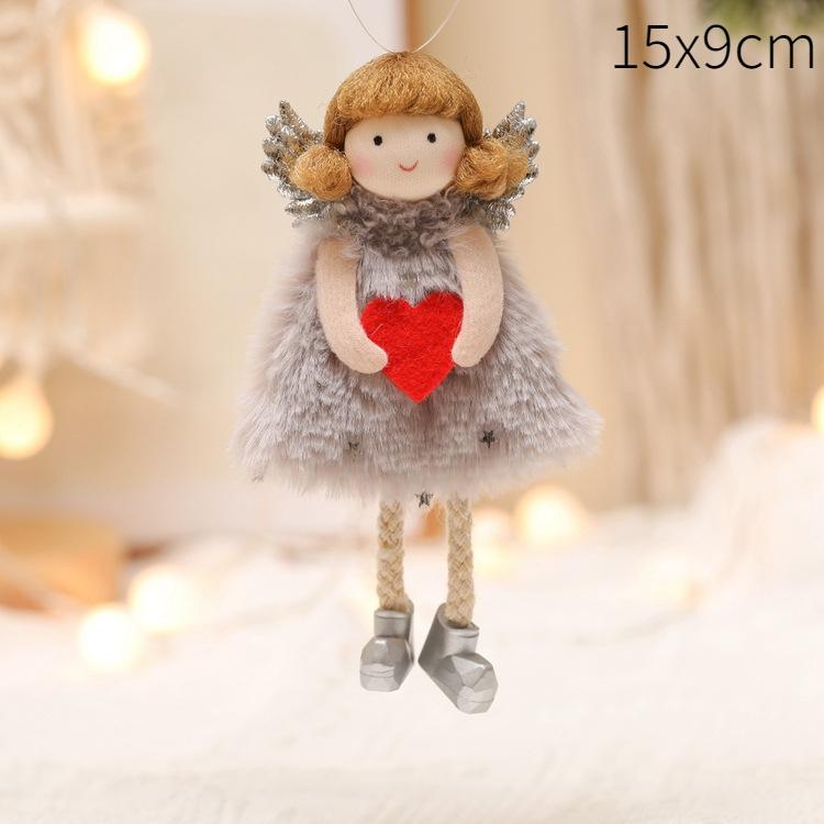 Christmas Angel Doll New Year 2025 Gifts Christmas Decorations for Home Navidad 2025 Natal Xmas Tree Pendant Ornaments Noel Deco