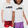 Nike Legend Dri-FIT Logo Print Crew Neck Short Sleeve T-Shirt Kids Tops FV5327-100