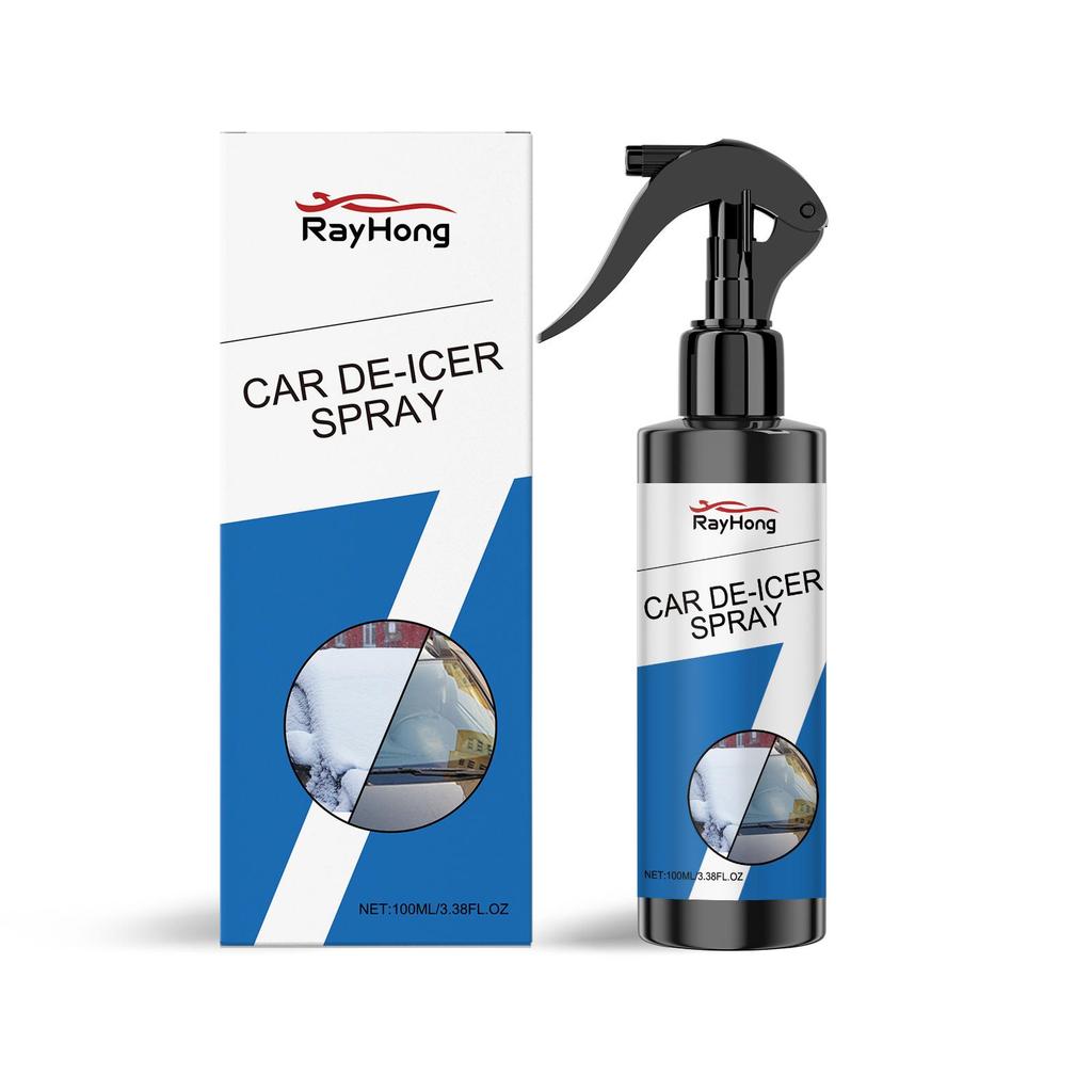 Auto-Enteiser-Spray - Schnell wirkender Schnee- und Eisentferner für die Windschutzscheibe