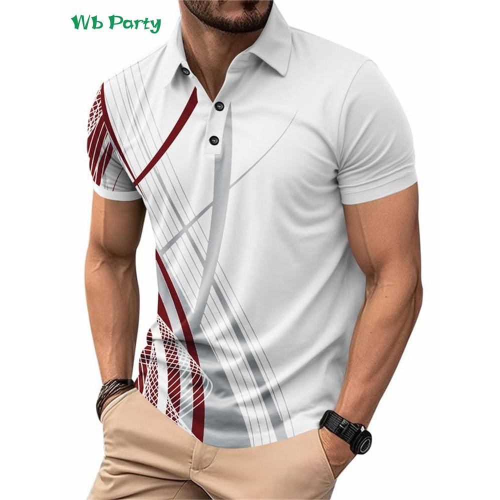 Geometric Graphic T-shirt 3D Print Casual Men s Shirts Breathable T shirt Men Shirts for Men Geometric Print Men s Clothing Tops S