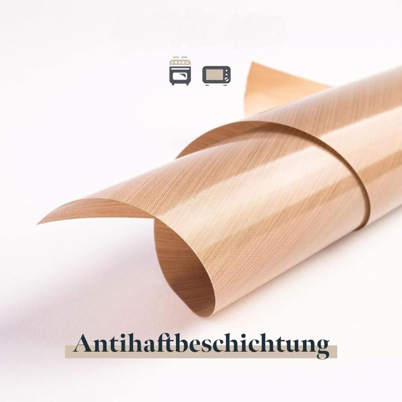 Pack of 10 Heat Resistant Baking Mat for Ovens Oil-Proof Baking Paper Oven Liner Sheet Convenient Oil-proof Papers