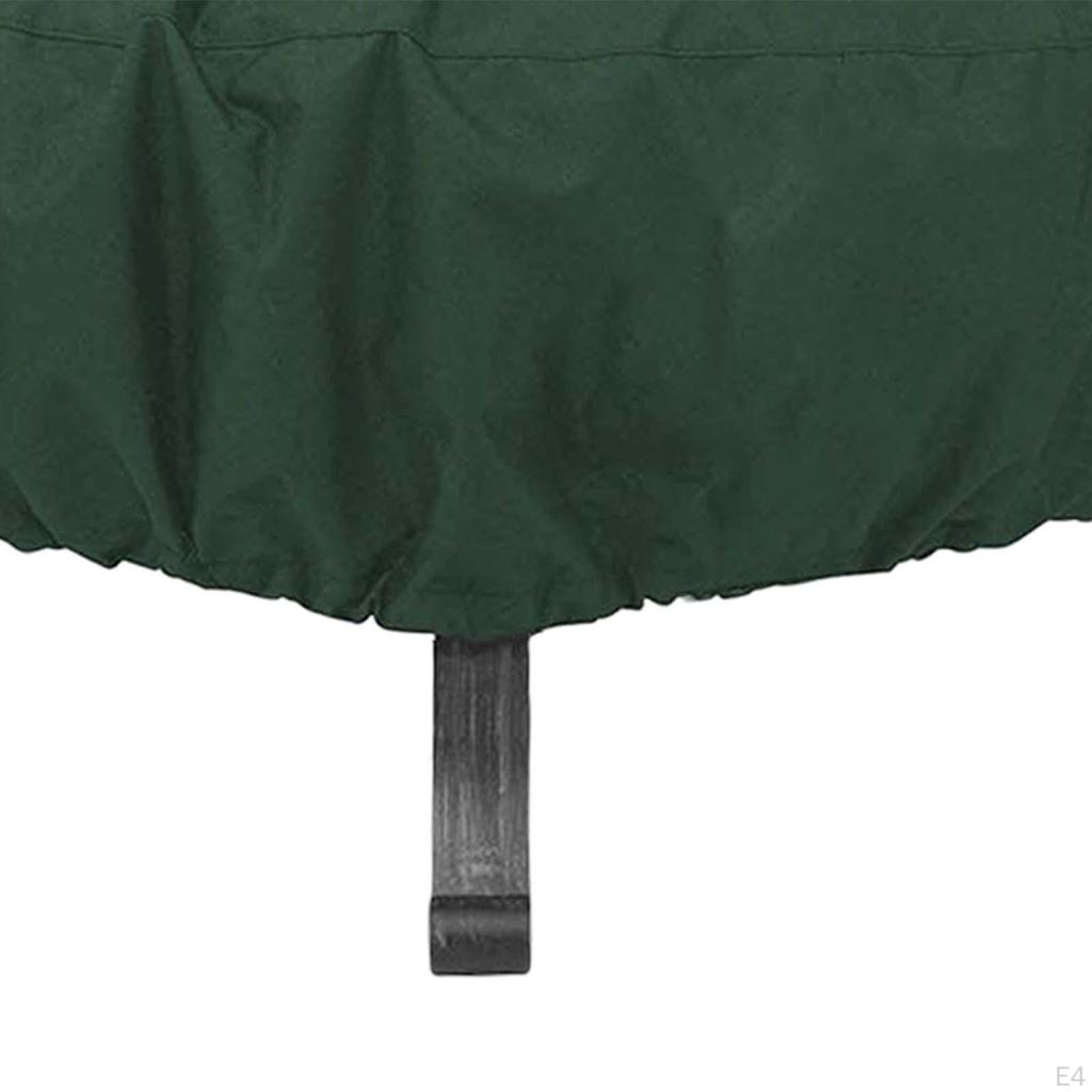 Breathable Fire Cover Oxford Fabric Wear Resistant Outdoor Patio Dust Proof Sun Protect Brazier