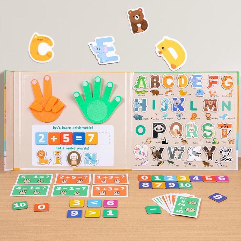 Montessori Math Toys: Finger Counting Aids for Addition and Subtraction in Kindergarten