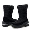 Women's Boots Anti-slip Waterproof Winter Snow Boots Outdoor Thick Bottom Winter Shoes Thick Plush Medium Boots Platform Boots