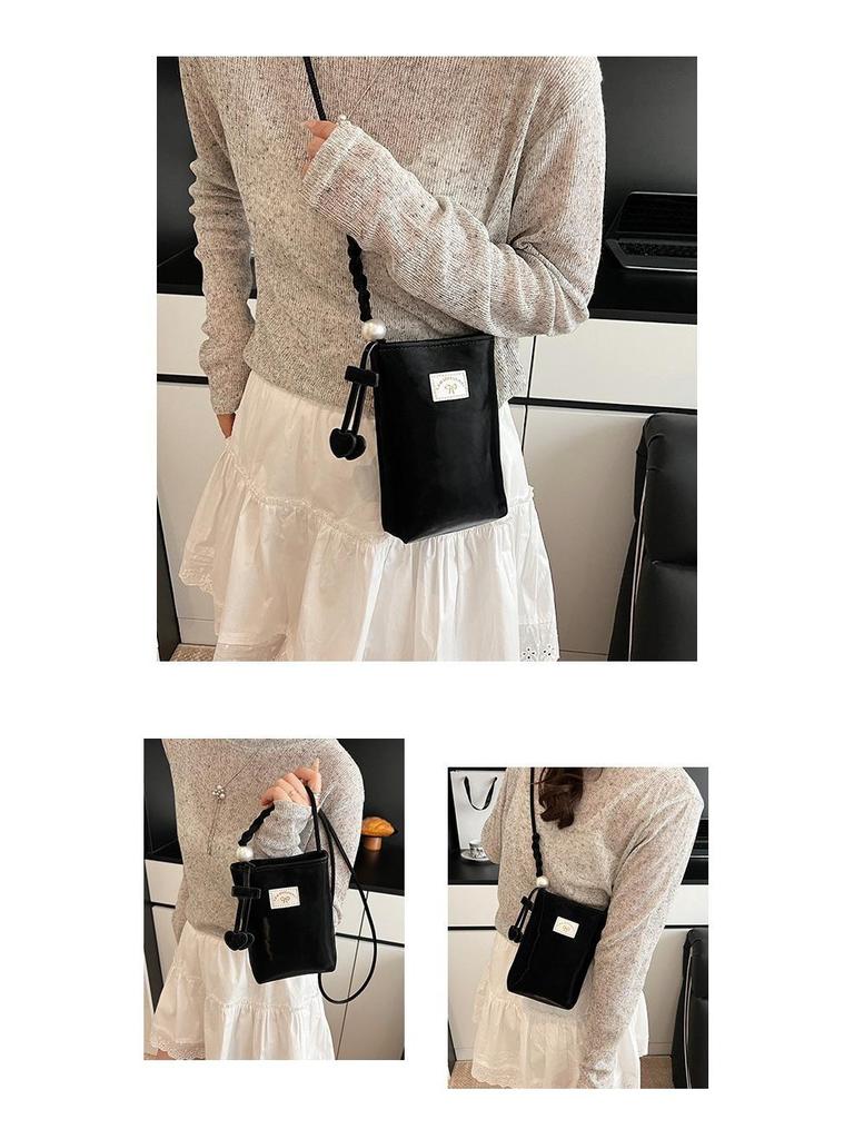 2025 Minimalist Korean Crossbody Phone Bag - Lightweight, Versatile, Small Square Design