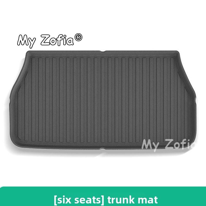 For Xpeng GX 2026 2027 Waterproof TPE Car Floor Mats Backrest Trunk Liners Waterproof Automotive Interior Refit Accessories