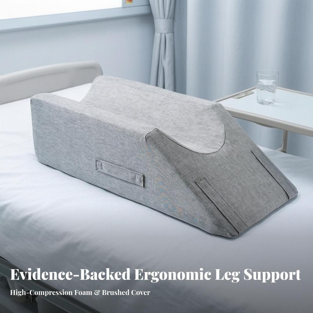 Leg Elevation Pillow with Handles Stable for Bed, Lounging