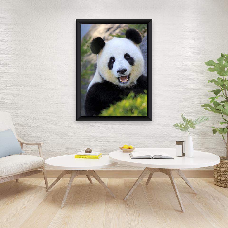DIY 5D broderie cu diamante Panda pictura cu diamante cu punct de cruce complet rotund burghiu stras cadou arta perete decor acasă