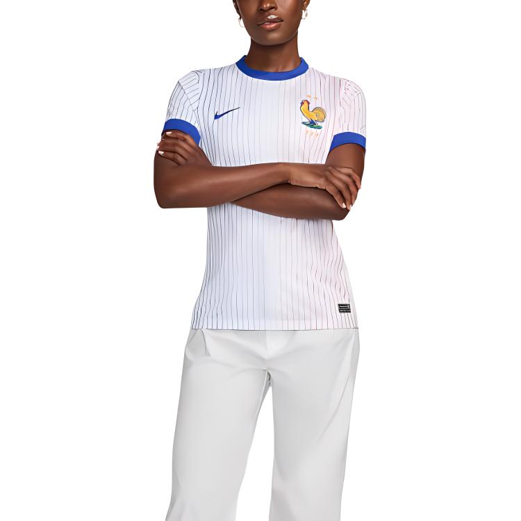 New Nike Fff Men's Team 2024/25 Stadium Away Women's Nike Dri FIT Soccer Replica Jersey FJ4323-100