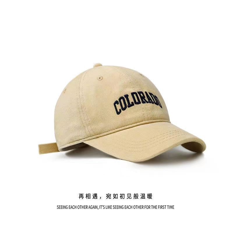 Wide-brimmed large-head-size baseball cap, unisex, versatile, makes the face look smaller, enlarged and deepened, duckbill cap, summer sun hat,