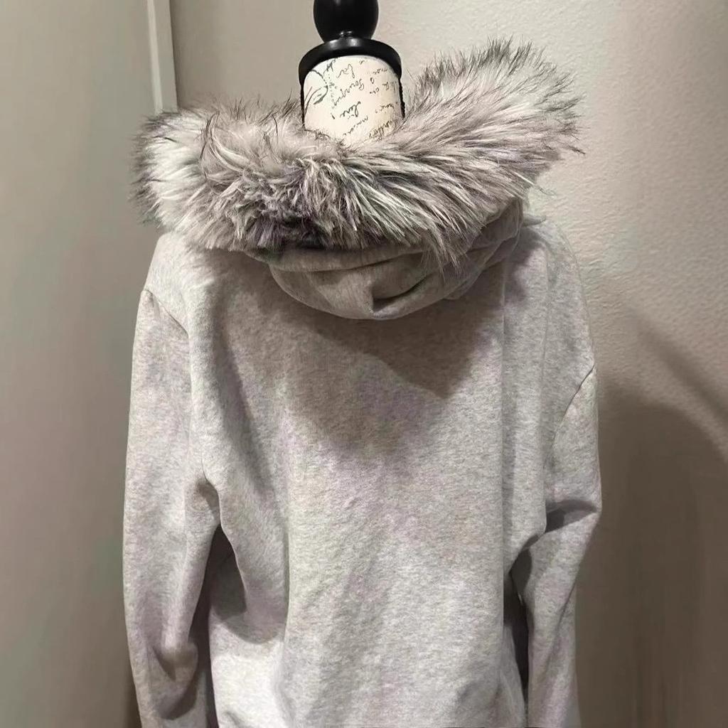 2KWEIRD Y2k Women Gothic Hip Hop Fashion Graphic Punk Letter Print Zip Up Hoodies Aesthetic Harajuku Hoodies Clothes Streetwear