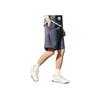 Anta X Popeye Collaboration Life Series Printed Letter Mid-Rise Breathable Straight Casual Shorts Men shorts Gray 152428330-2