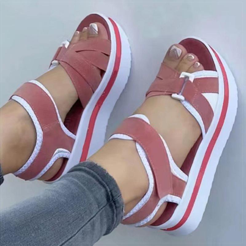 Women's Sandals Heeled Sandals Summer Shoes Woman  Fashion Wedges Heels Sandalias De Mujer Platform Summer Footwear Women
