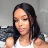 Women Black Short Straight Wig Straight Knotless Light-weighted Wig for Girls Daily Use Hair Styling