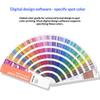 Nuova Versione Guida Colori Solidi Non Rivestiti 2390 Colori Carta Offset Opaca Standard Internazionale Per Designer