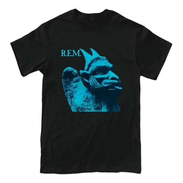 Camiseta De Banda De Rock Com Capa De album Rem R.e.m Chroni S