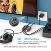 4K@60Hz HDTV to Analog Sound Converter Sound Extractor with 3.5mm Converter for HDTV Headphone Amplifier