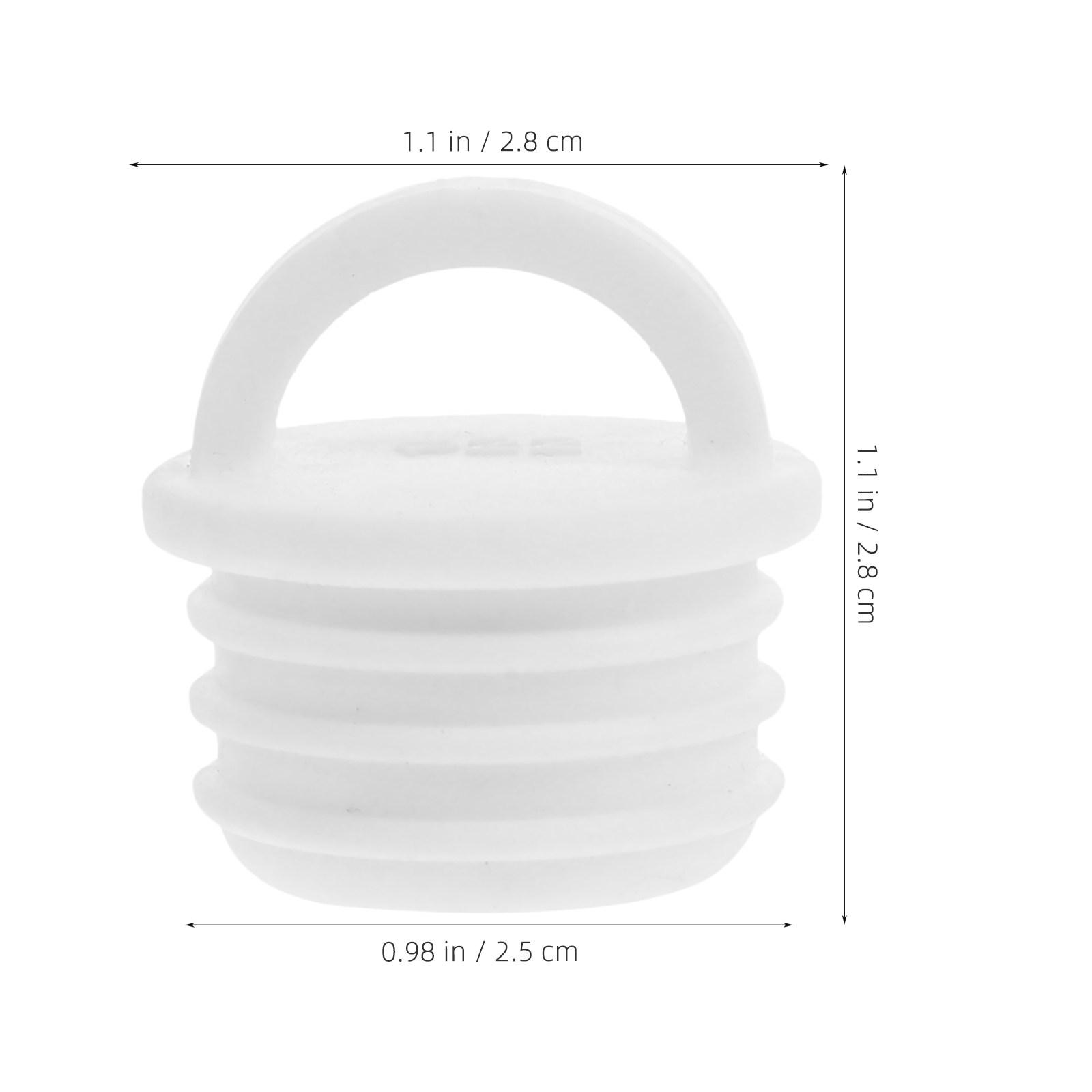 3Pcs Leak Proof Rubber Mop Bucket Plugs Replacement Drain Plug Hole Stopper Durable Mop Bucket Plug Hole Stopper