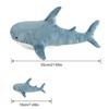 55Cm Giant Shark Animal Plush With 4 Baby Plush In Her Tummy Soft Squishy Shark Toys Giant Pillows Shark For Kids Gifts Birthday