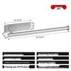 Stainless Steel Punch-Free Paper Towel & Toilet Paper Holder with Adhesive Backing for Bathroom or Kitchen Use.