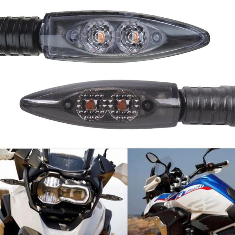 2x Universal Motorcycle LED Turn Signal Blinker Light Indicators Lamp for S1000R