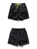 Men's Trendy Color-Block Summer Beach Shorts: Loose-Fit, Casual Sportswear