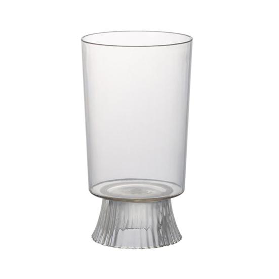 Transparent Plastic Flower Vase Heavy Duty Flower Holder Container Home Office Table Centerpiece Decorative Floral Plants Vase