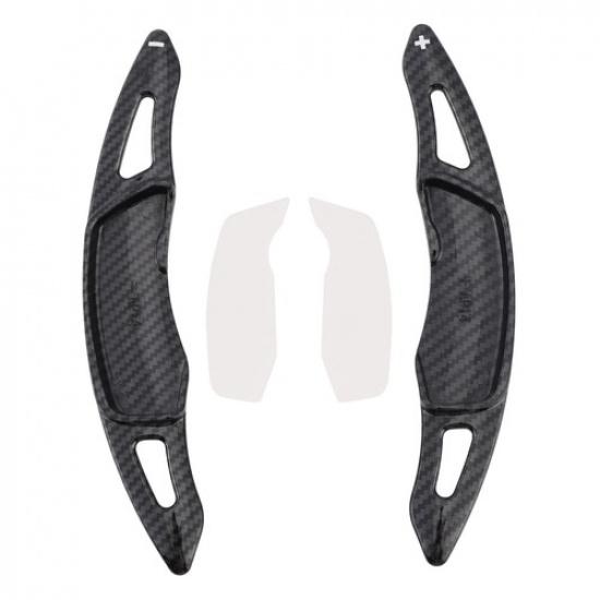 Carbon Look Steering Wheel Paddle Shifter Extension For Subaru XV Legacy BRZ