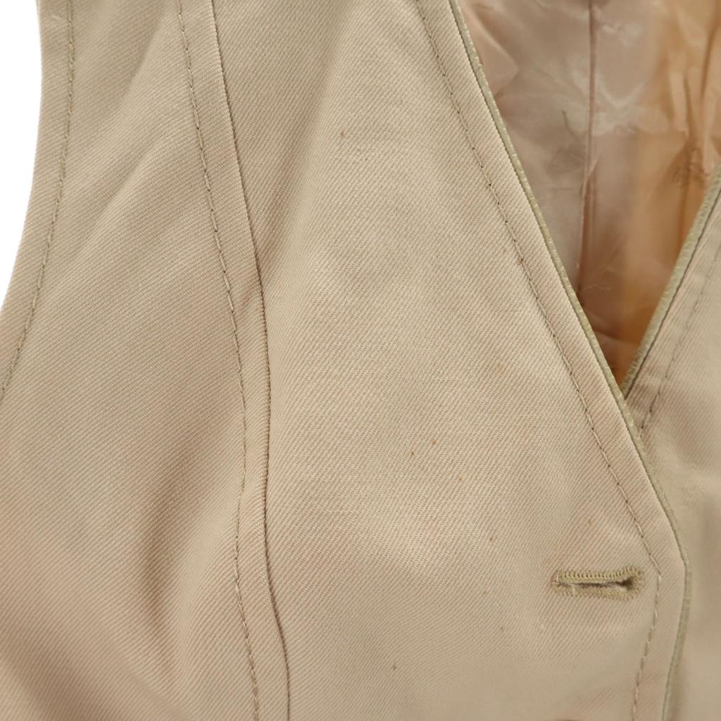 Celine 80s French Gold Buttons Best Beige Women Used