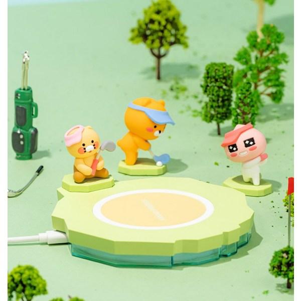 Kakao Friends Hole-in-One-Figur, kabelloses Hochgeschwindigkeits-Ladepad, RYAN, 1 Stück, Koreas bester Charakter