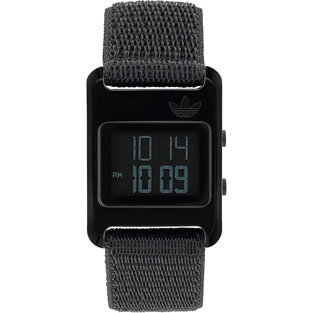 

Спортивные часы Adidas Originals RETROPOP DIGITAL 31,5 мм с черным циферблатом из смолы и кварцевым механизмом (AOST23065) [Параллельный импорт]