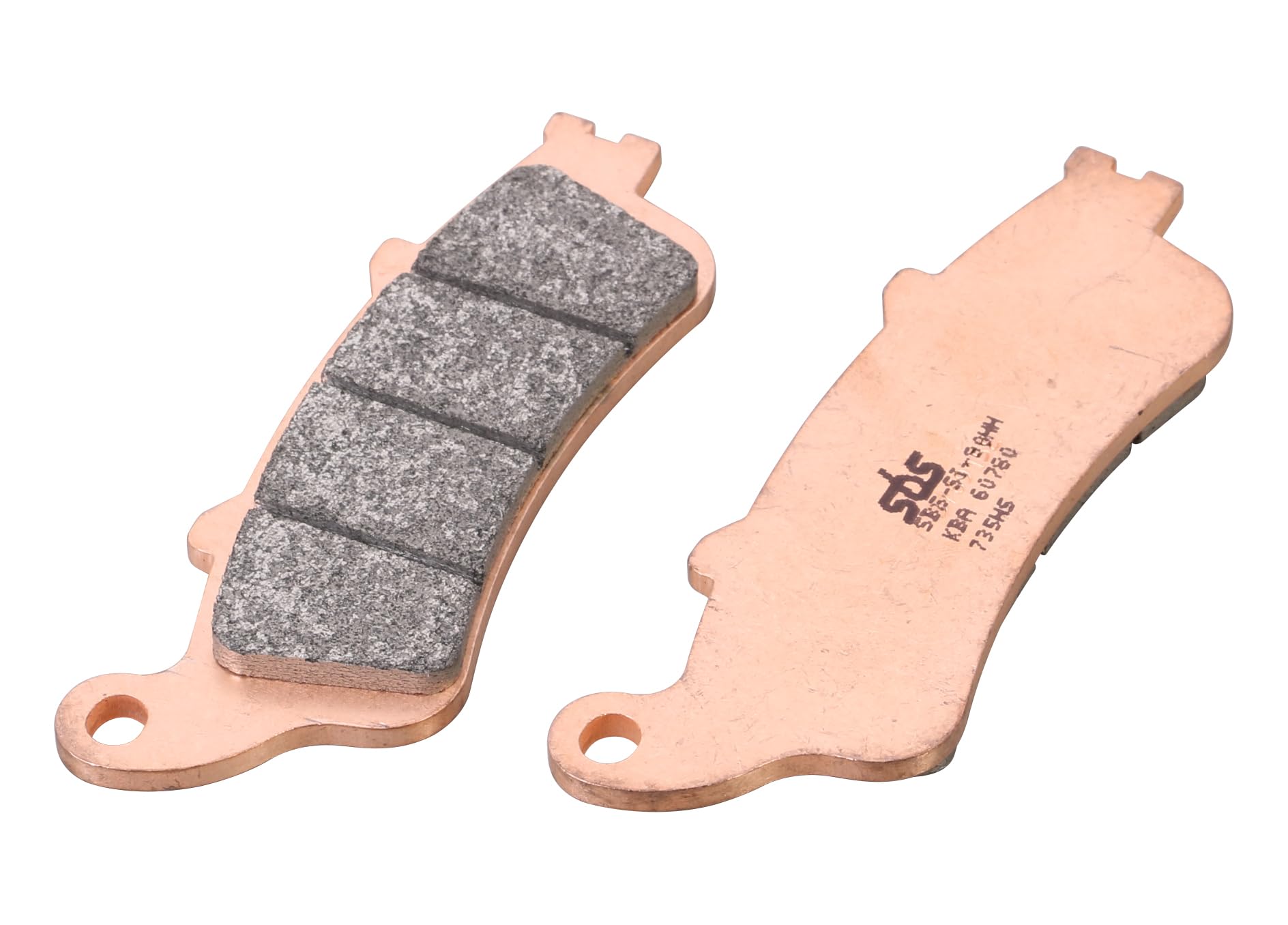 

KITACO SBS Brake Pads 735HS Sintered Metal for Forza Silver Wing, Gold Wing, etc. (Product Code: 777-0735020)