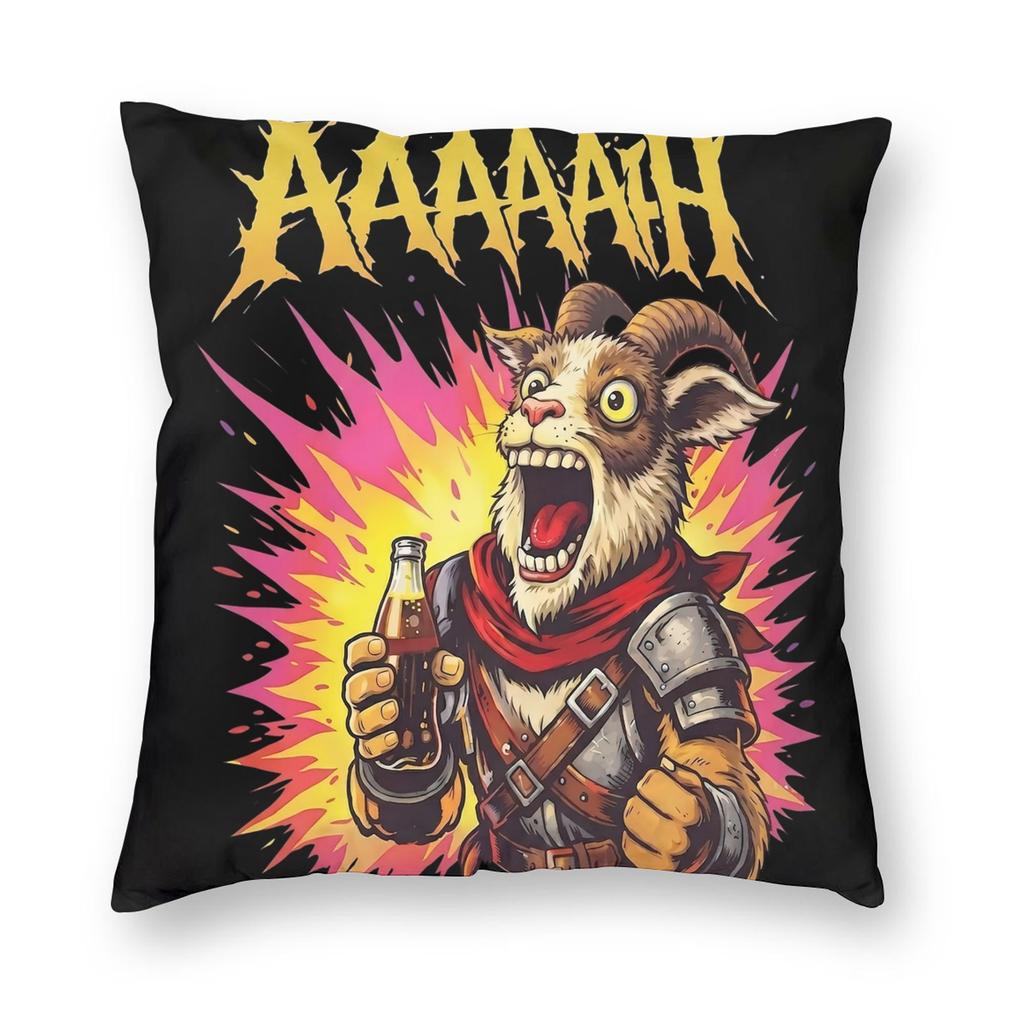 Mongo Is Appalled Pillowcase Printed Polyester Cushion Cover Decorative Dungeon Crawler Carl Throw Pillow Case Cover Home Zipper