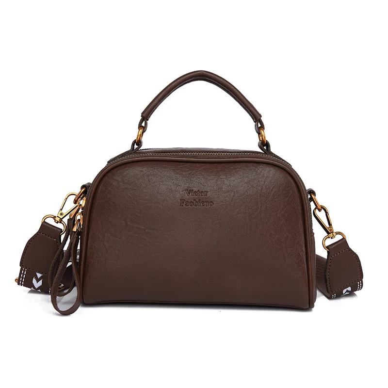 

Симпликати ретро женская сумка через плечо из высококачественной кожи женская сумка через плечо роскошный брендовый дизайн кошелька и сумок для женщин