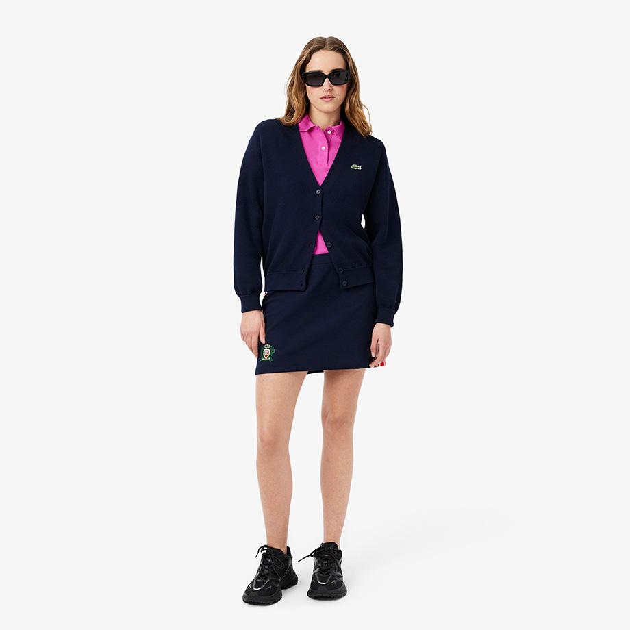 [lacoste] Women's 2-Button Regular Fit Polo Shirt PF7839-55GI1L