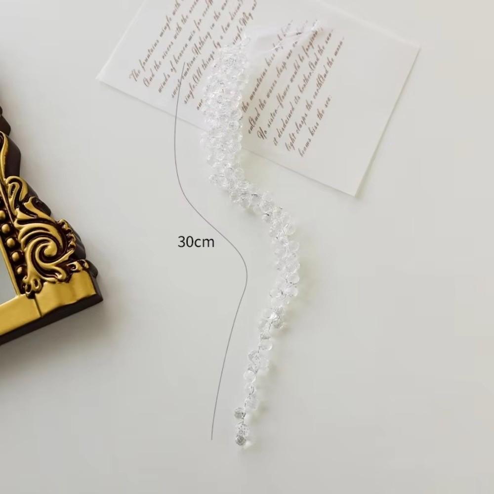 New Ice Crystal Snowflake Christmas Tree Pendant Clear Hanging Christmas Ornament Acrylic Christmas Decoration Party Supplies
