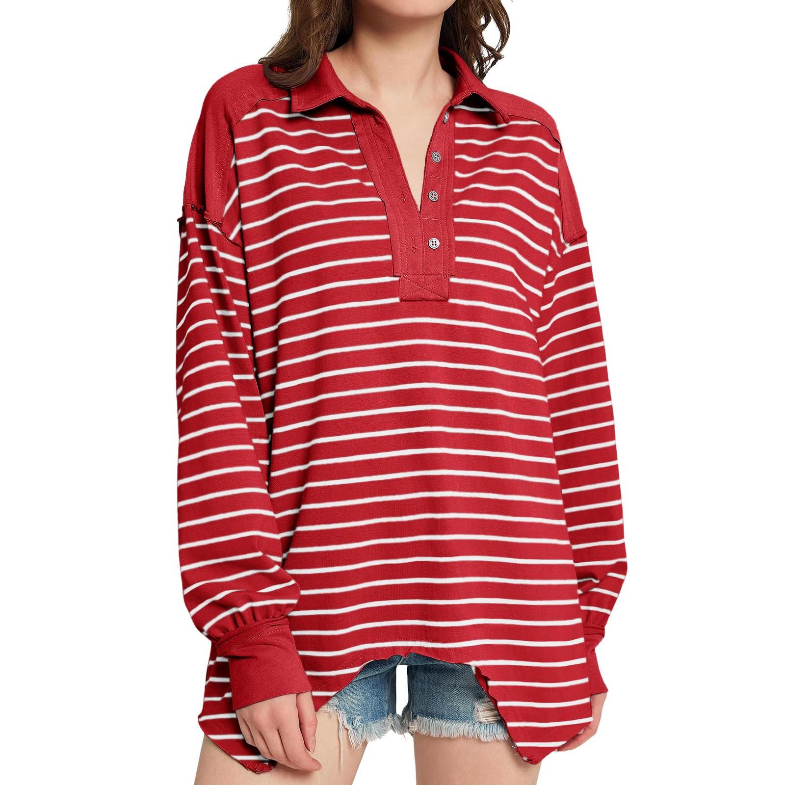 

Топы для женщин, пуловеры с длинными рукавами, повседневные рубашки, топ S красный