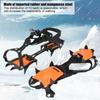 Portable Outdoor Sports 10 Toothed Snow Crampons Slip Resistant Ice Gripper