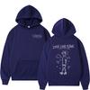 Hot Sale Rapper Rels B Love Love Flakk Merch Hoodie Unisex Hip Hop Fashion Oversized Streetwear  Casual Vintage Hoodies