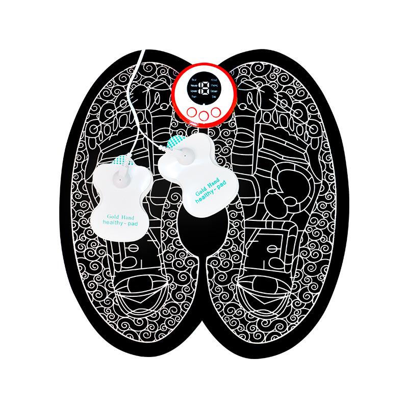 

Массажер для ног Бытовой Импульсный EMS Массаж Подушечка для ног Автоматический Пресс для ног Микротоковая терапия меридианов стопы with remote control