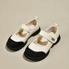 Mary Jane shoes women's new summer sandals platform-soled small leather shoes Velcro not tired feet women's shoes soft-soled single shoes