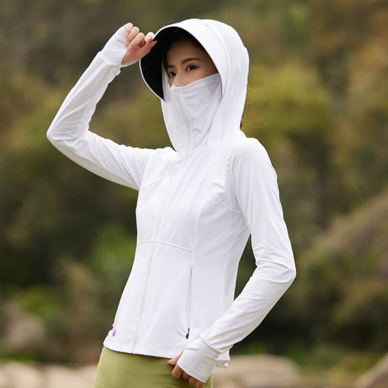 Outdoor Windbreaker For Women With Upf100 Sun Protection And Detachable Brim For Hiking And Travel