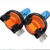 White Halogen Bulbs H15 Halogen Bulbs 1Pack Easy Installation Plastic+Glass Power 55W Socket Type H15 For 12V Car