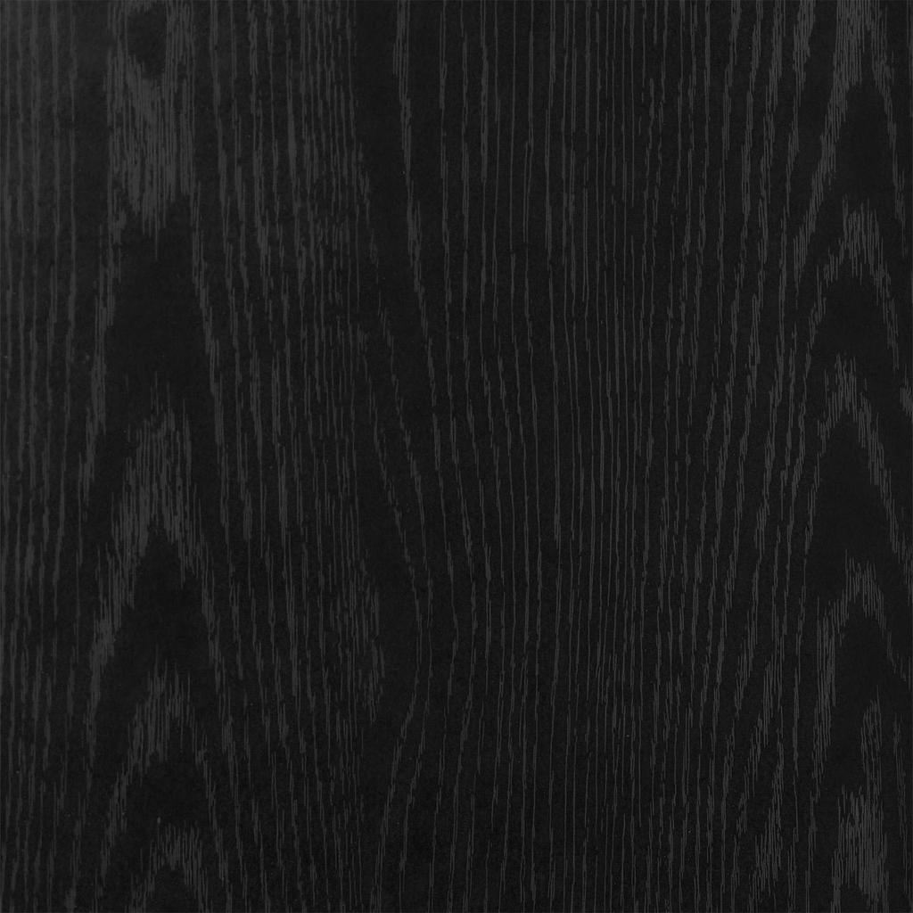 Sideboard In Black Oak Look 30 X 30 X 70 Cm Particleboard