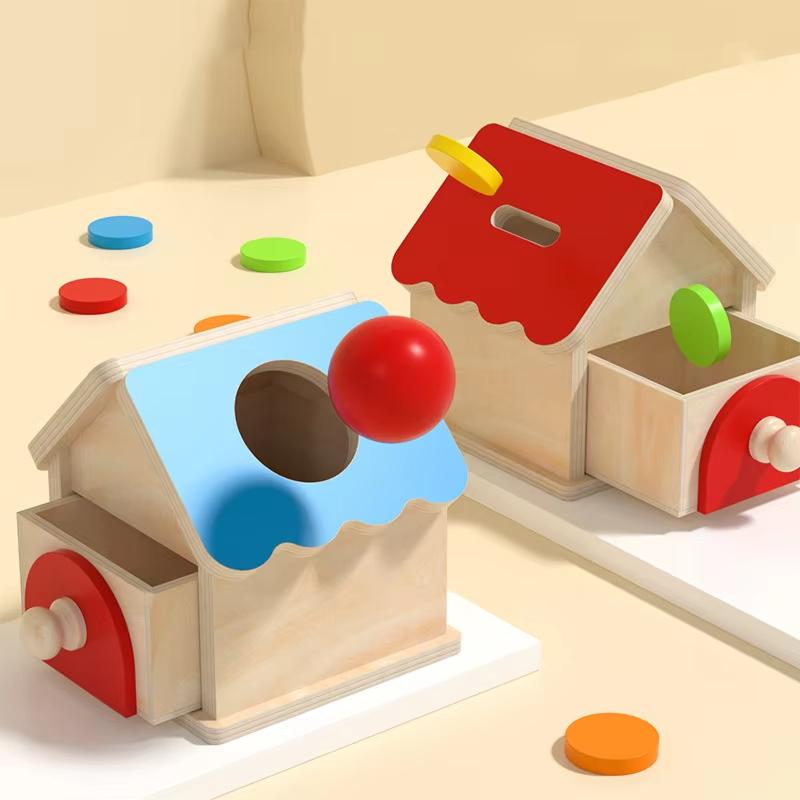 Wooden Sensory Toys Montessori Color Sorting Shape Matching Learning Parish Children Games Fine Motor Training Educational Toys