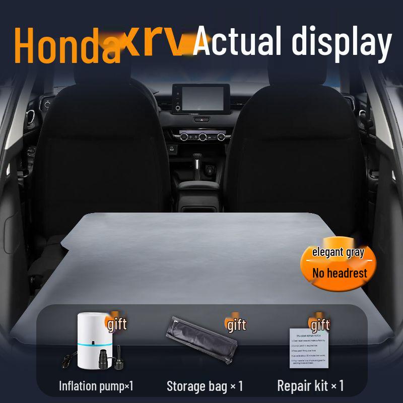 Honda XRV Inflatable Car Mattress: Trunk Leveling, Bed & Sleeping Mat for SUV Camping.
