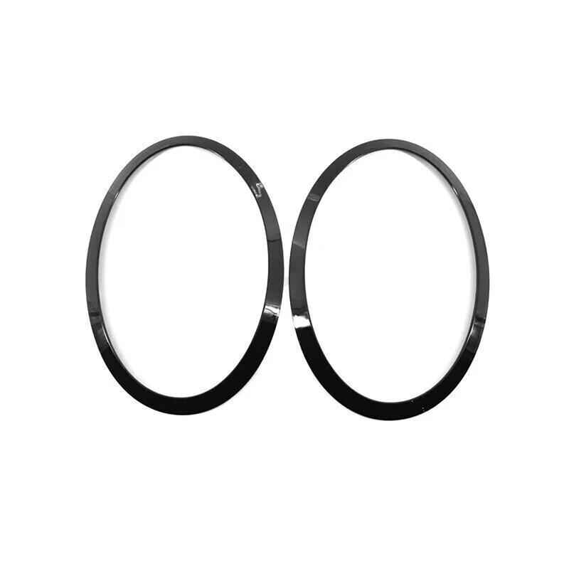 Font Rear Lamp Frame Headlight Trim Ring For BMW Mini Cooper F55 F56 F57 2014- Headlight Ring Bezel Trim Surround Cover