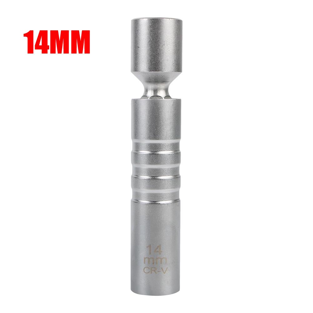 For BMW Spark Plug Spanner 14mm 16mm Socket Adapter Joint Magnetic Flexible Wrench Auto Repair Tools Car Accessories Universal