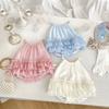 Baby Girl Summer Thin Strap Ruffle Romper Bodysuit for Outings