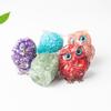 Figurine Hibou en Résine Cristal Pour Décoration Maison Bureau Cadeau Pour Amis Et Famille